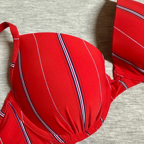 La Vie en Rose Aqua Bikini Top - Picture 2 of 7